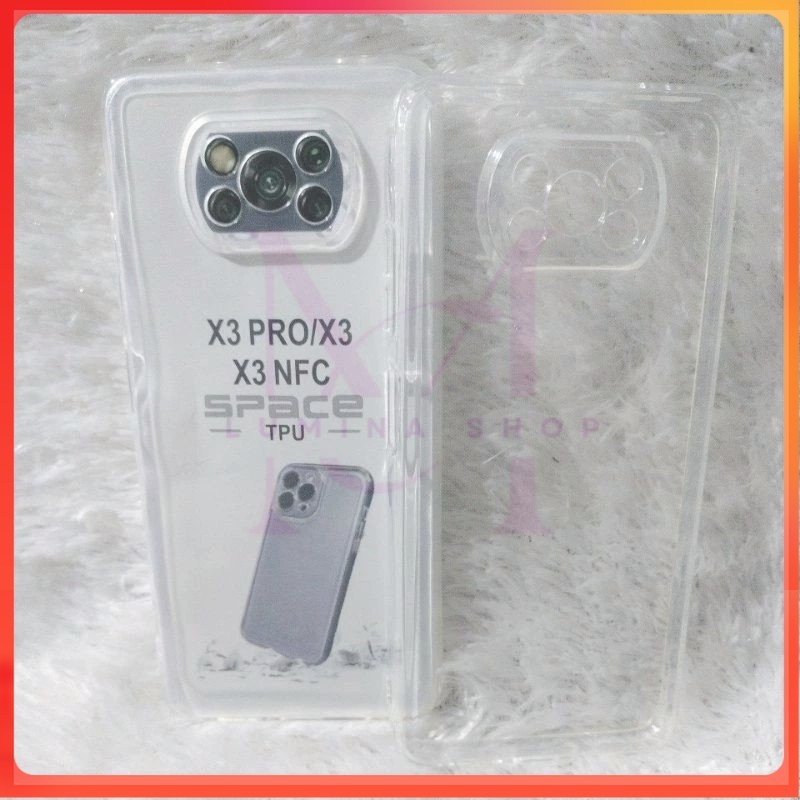 SALE CASE / Casing Clear Tpu Poco X3/X3 Nfc/X3 Pro SoftCase Bening