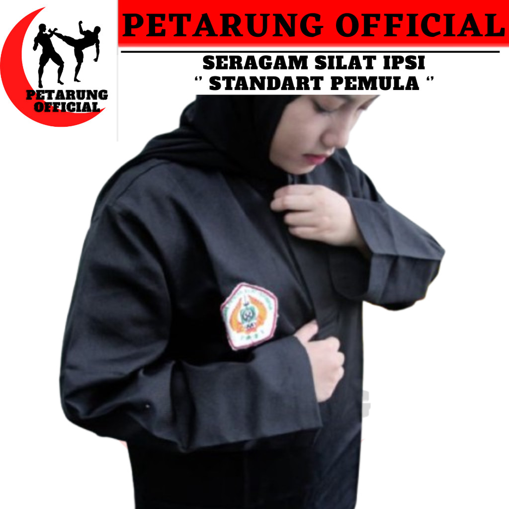 BAJU SILAT IPSI STANDART PEMULA / SERAGAM SILAT IPSI LENGKAP / BAJU IPSI STANDART LATIHAN