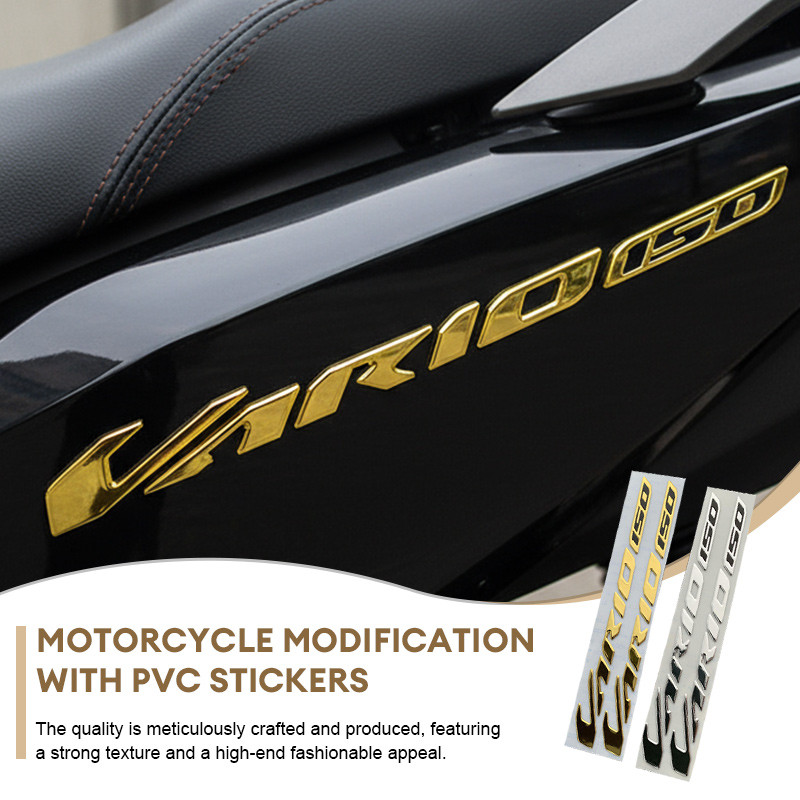 Emblem timbul vario 150  logo timbul vario 150  2pcs kanan kiri