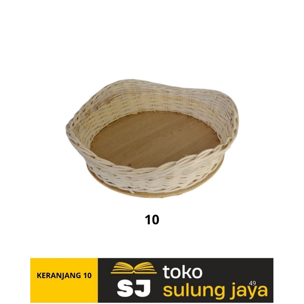 KERANJANG 10 | KERANJANG ROTAN BULAT | KERANJANG BUAH ROTAN