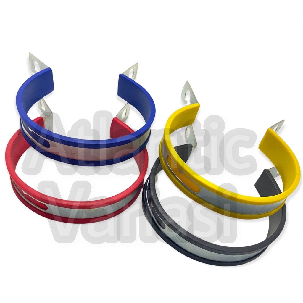 KLEMAN KLEM KNALPOT UKURAN 3" 3.5" 4" INCI / inch BRACKET KNALPOT BREKET KeNALPOT MOTOR UNIVERSAL KL