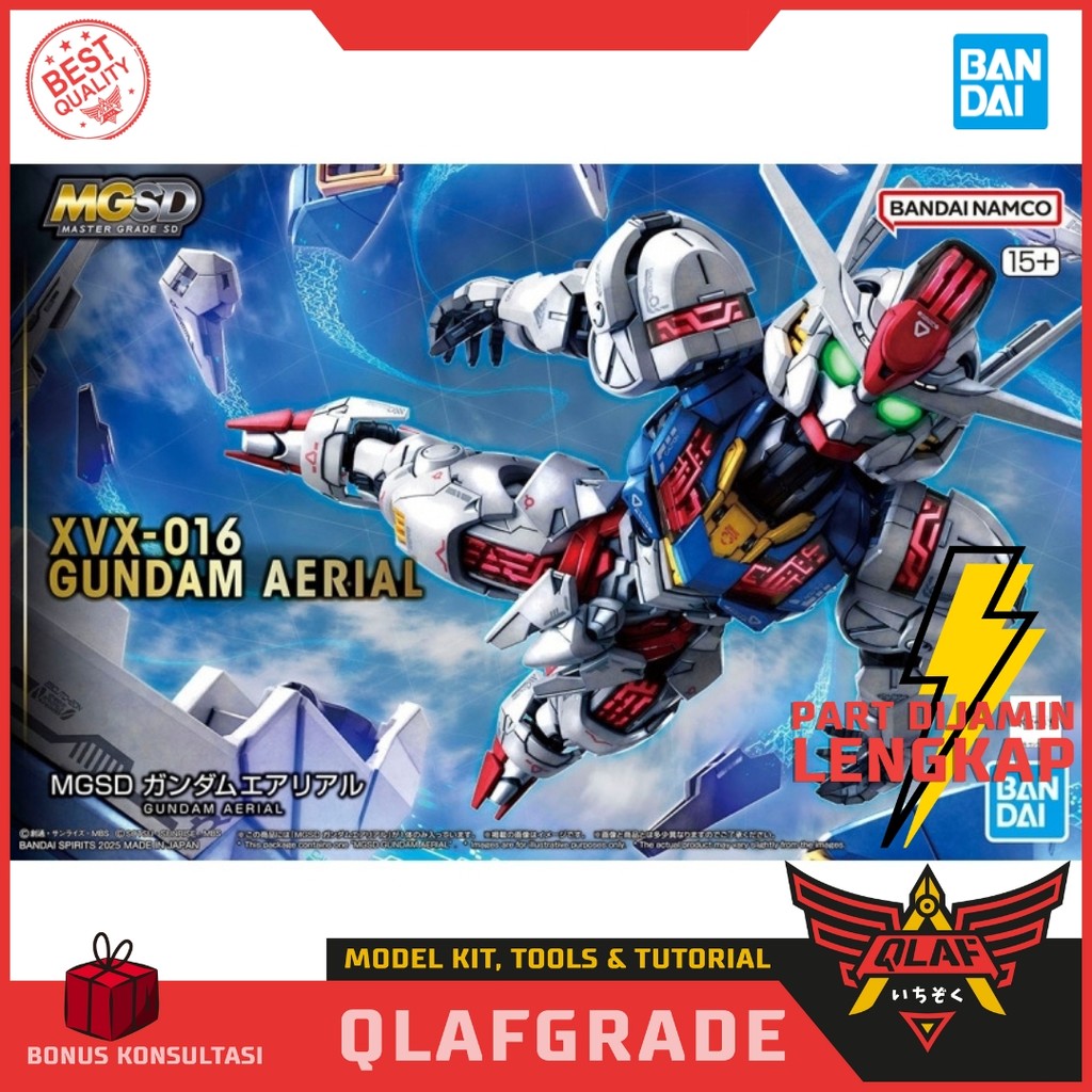 MGSD Gundam Aerial - MG SD Gundam Bandai