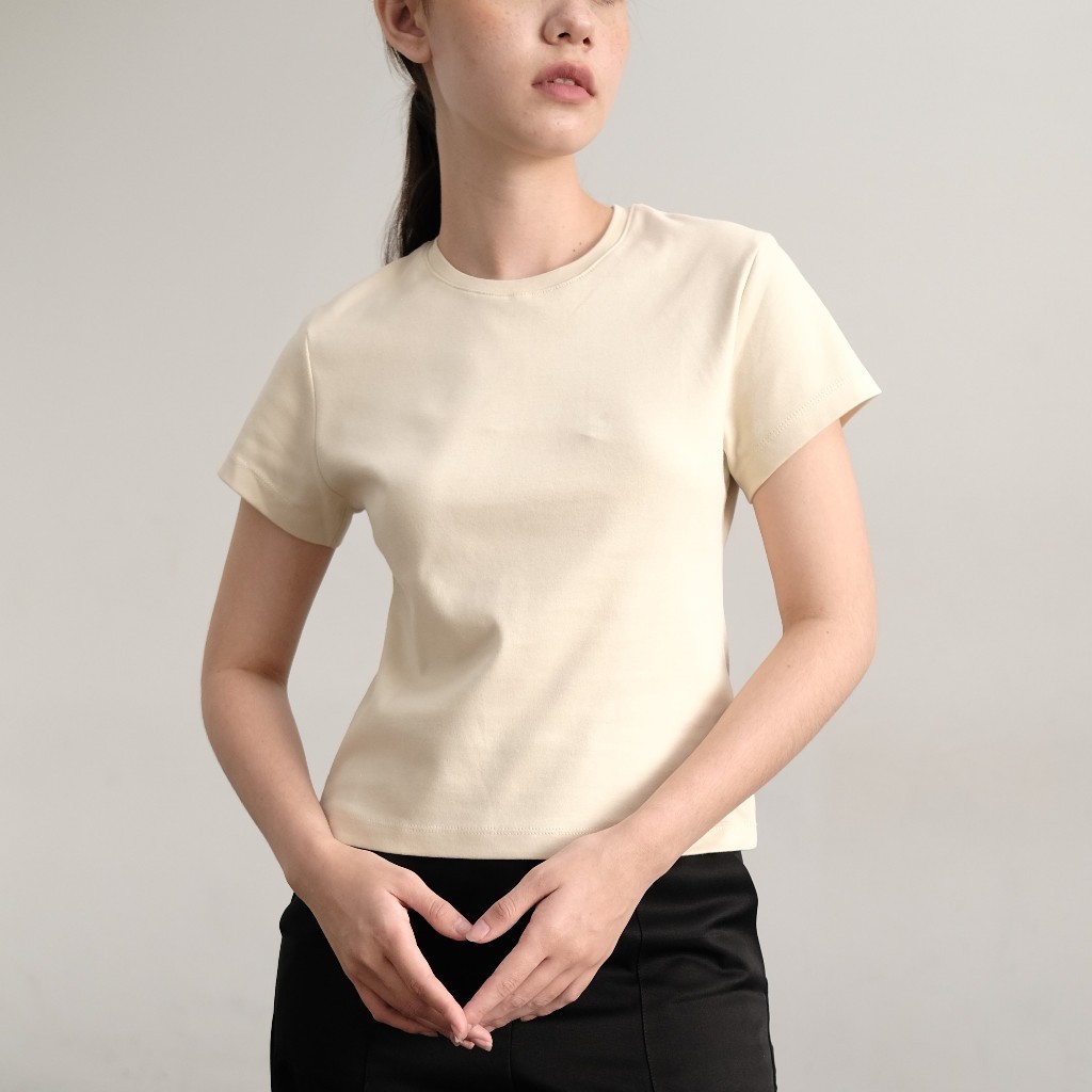 (KATUSAID) ELORAE – Nancy T-Shirt | Atasan Wanita Regular Top