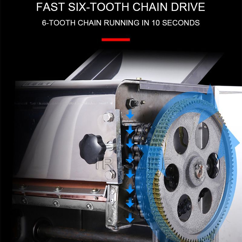 Automatic Electric Flour Dough Kneading Fresh Noodle Press Dough Pizza Press Machine