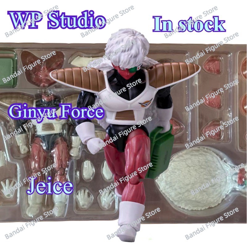 In Stock WP Model Dragon Ball Z SHF Ginyu Force Jeice Burter Recoom Guldo Frieza Anime Action Figure