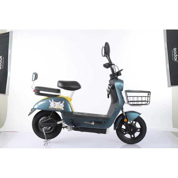 SEPEDA LISTRIK E bike Forward NM3 NEW CHARACTER - Abu-abu