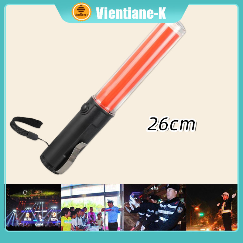 26cm Traffic Glow Stick / Baton Lalu Lintas / Tongkat Parkir Lalin / Lampu Lalin Polisi