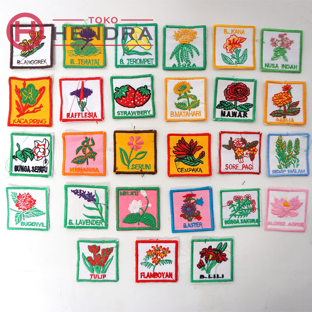 Bet Regu Pramuka Putri  Regu Bunga | Regu Pramuka | Tanda Regu Bunga