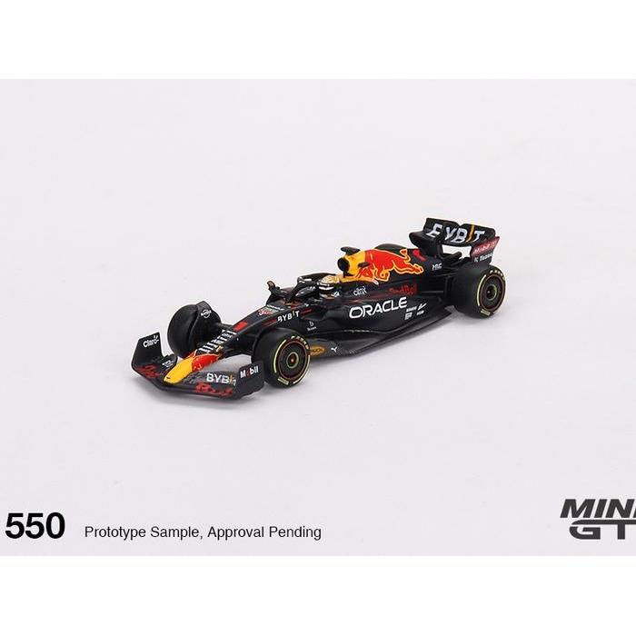MINI GT 550 Oracle Red Bull Racing RB18 #1 Max Verstappen 2022 Monaco