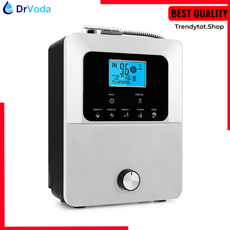 DISKON 11 plates Muiltifunctional Alkaline Water Ionizer Machine pH 3-11 Alkaline Acidic Water Purif