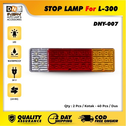 NGGESINGSHOP DNY Stop Lamp Lampu Stop Belakang LED untuk Mitsubishi L-300