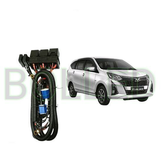 Relay Set Lampu Utama LED H4  Mobil Toyota calya 2016 2025 BLD