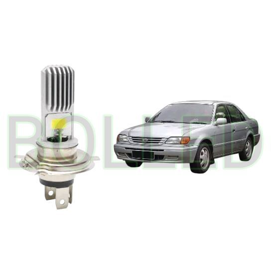 2pcs Lampu Utama LED H4 COB Mobil Toyota Soluna BLD