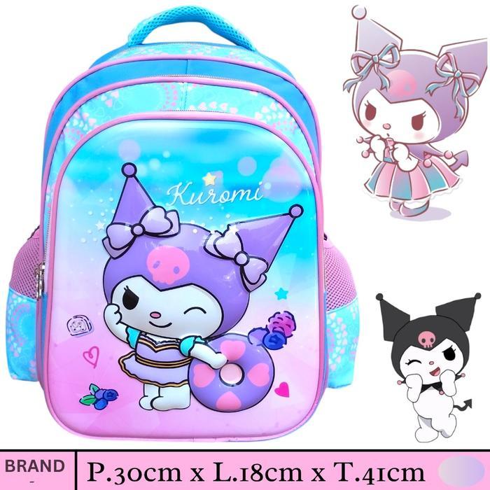 SMARTGIRL TAS RANSEL ANAK SEKOLAH SD TAS ANAK PEREMPUAN KUROMI 01220 - KUROMI PELAMPUNG