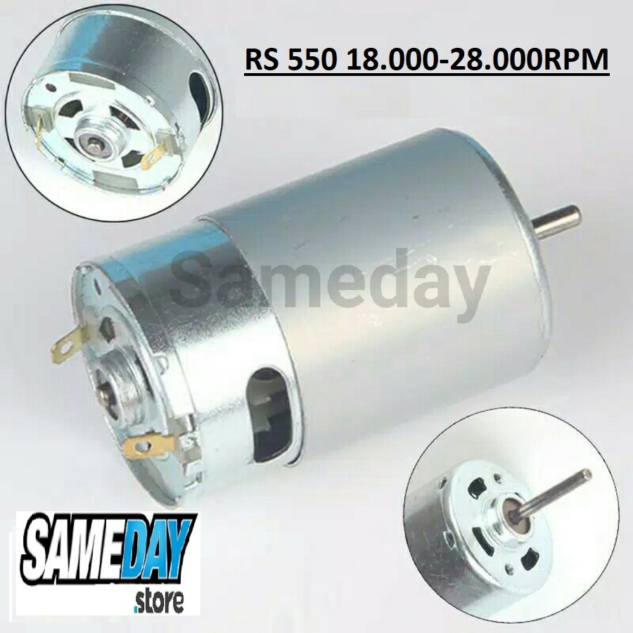 RS550 Dinamo DC 12 -18V  Motor RS-550 RS545 Dinamo Bor Cordless