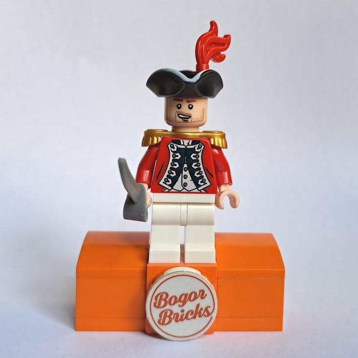 Lego Minifigure PotC - King George's Officer poc018 RESTRO