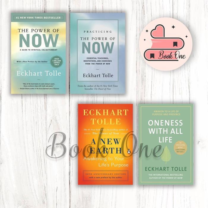 Buku Bahasa Inggris The Power of Now & Practicing the Power of Now (Eckhart Tolle) - Power of Now