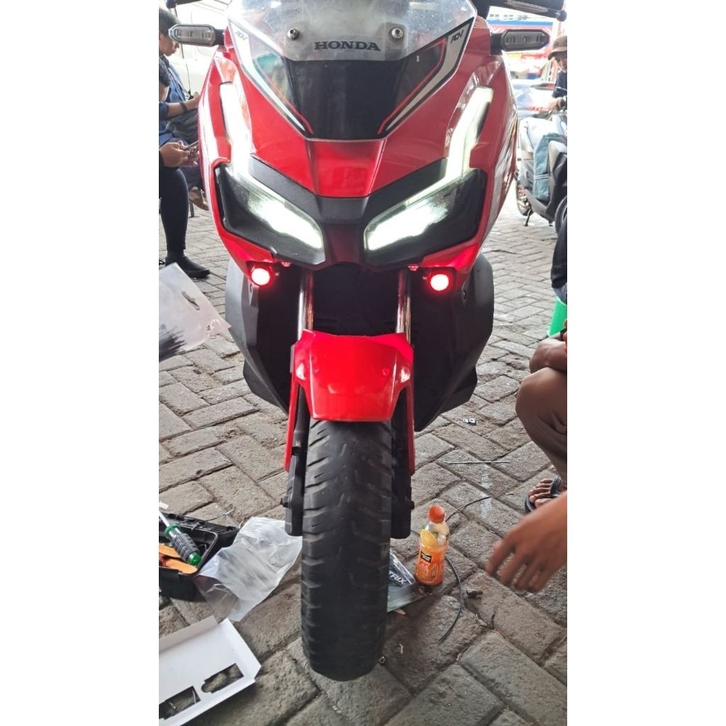 Bracket Lampu Tembak D2 Laser ADV 150 ADV 160 - Dudukan Lampu Led Kolong