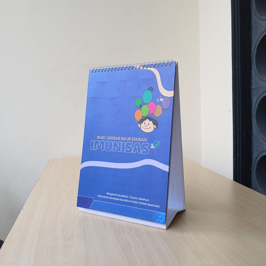 Buku Lembar Balik Imunisasi, Media Promosi Kesehatan Imunisasi, Edukasi Imunisasi Terbaru