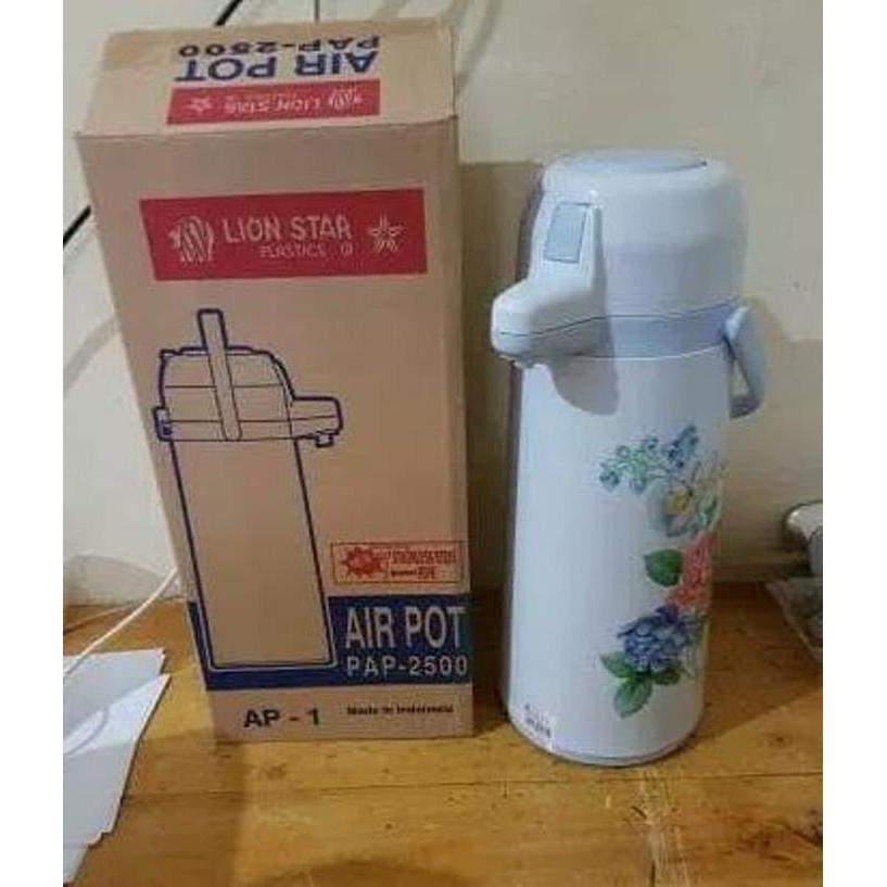 thermos air pot 2500 lion star thermos air panas thermos pencet