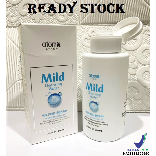 Atomy Mild Cleansing Water 300 ml | pembersih make up | pembersih wajah | micellar water