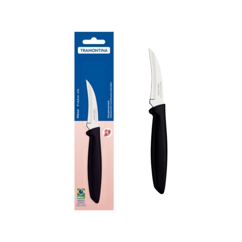 Pisau Okulasi Tramontina Original Peeling Knife 3" Plenus 23419103 - 1pc