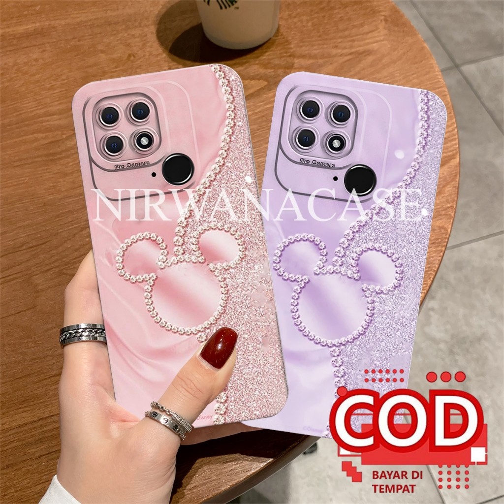 Cassing  Xiaomi Redmi 10C - Redmi 9C - Redmi 10A - Poco C40 - Poco C65 - Poco C71 Motif Mickey Mouse