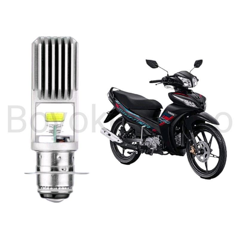 1pcs Lampu depan LED H6 COB motor Yamaha jupiter Z1 Byk