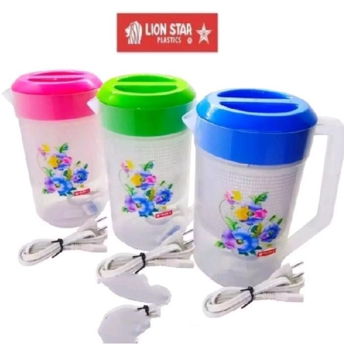 Glorious I.T Teko Listrik Lion Star 2,1 Liter untuk Masak Air Plastik - 1,5Lt