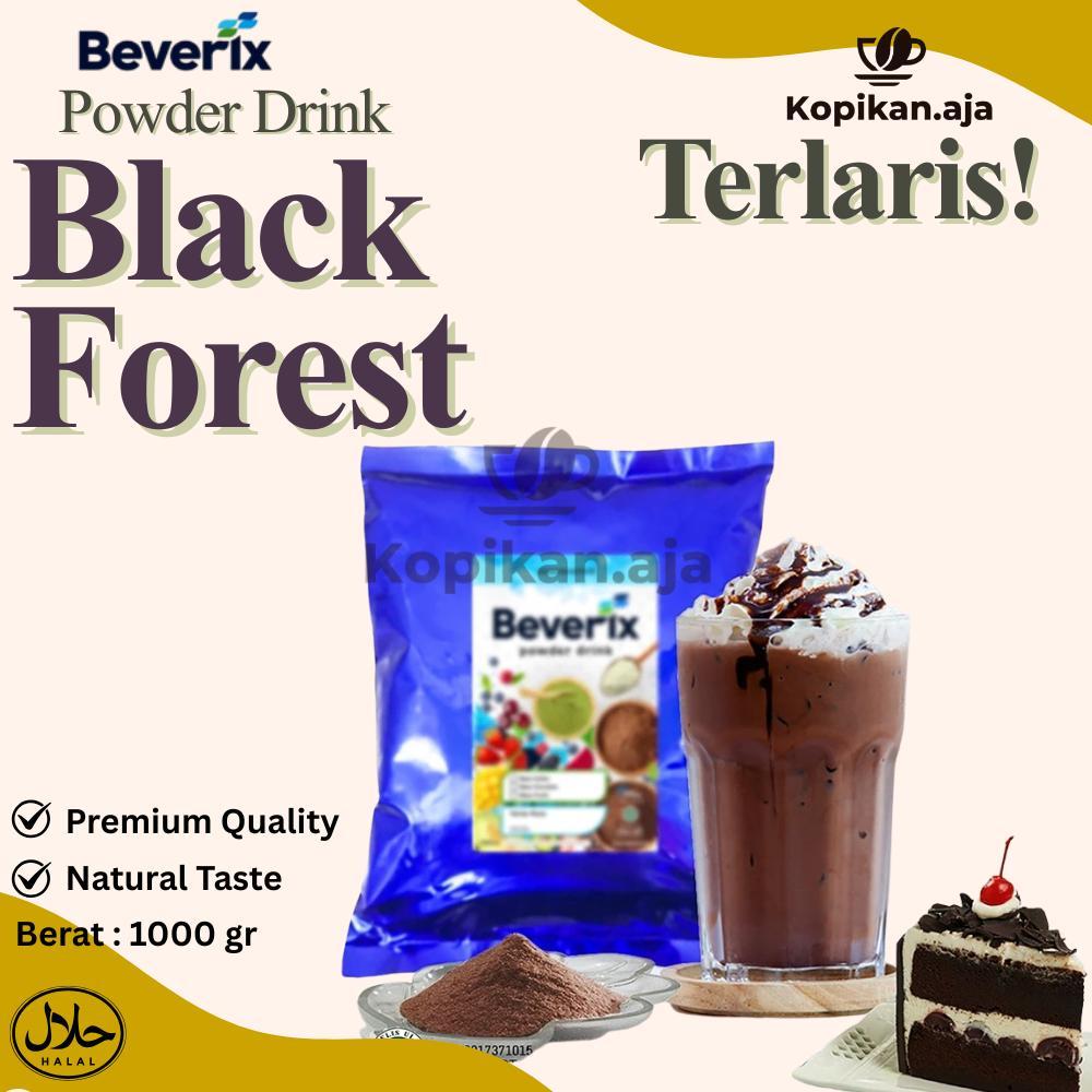 kopikan aja BEVERIX Bubuk Minuman Coklat Premium Rasa Blackforest 1 Kg Serbuk Minuman Coklat Blackfo