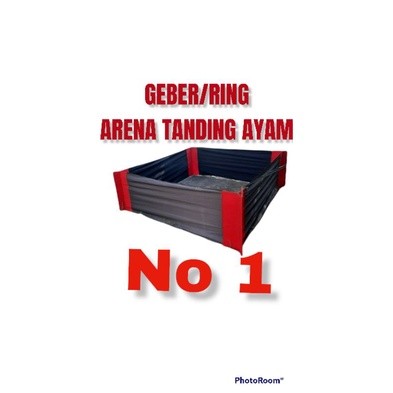 [neysasale] GEBER KAIN AYAM RING ARENA AYAM