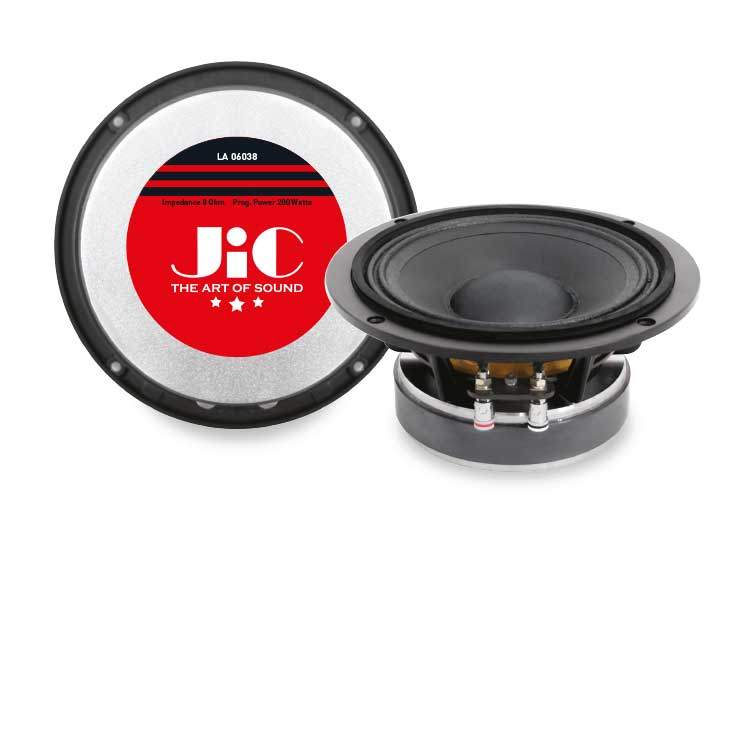 Speaker JIC LA06038 Spiker Komponen 6 Inch Balap Original