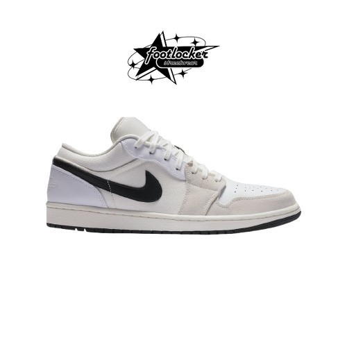 Sneakers Nike Air jordan 1 Low Astrograbber White Black  Original   Unisex
