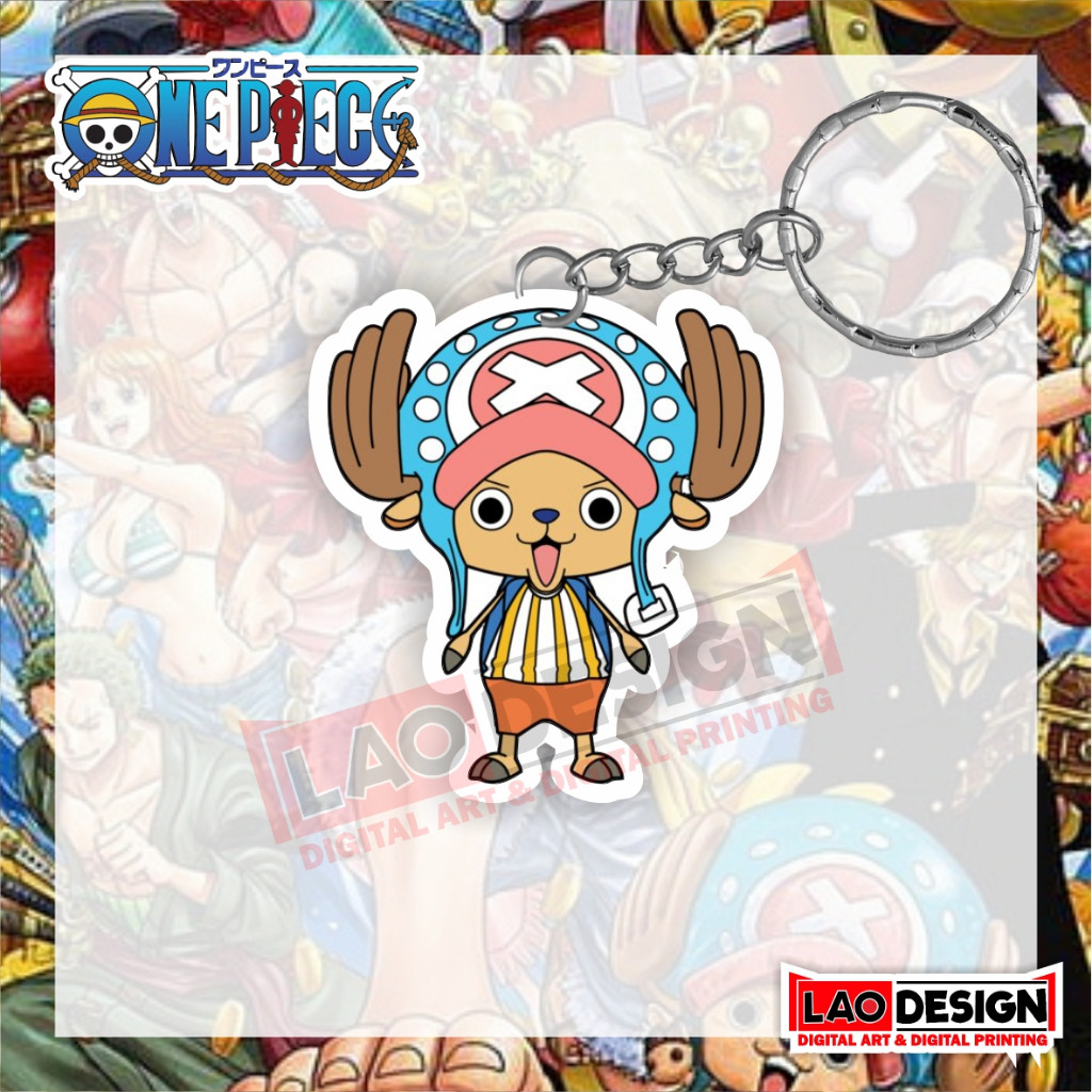 Gantungan Kunci Chopper | One Piece | Chopper | Ganci Chopper | Key Chain One Piece