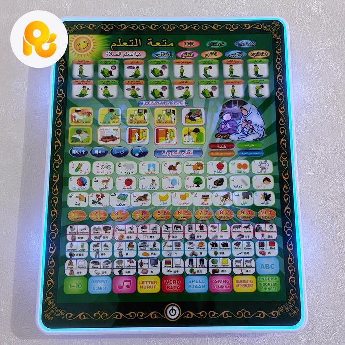 Mainan Playpad Muslim 4 Bahasa Ipad Arab Edukasi