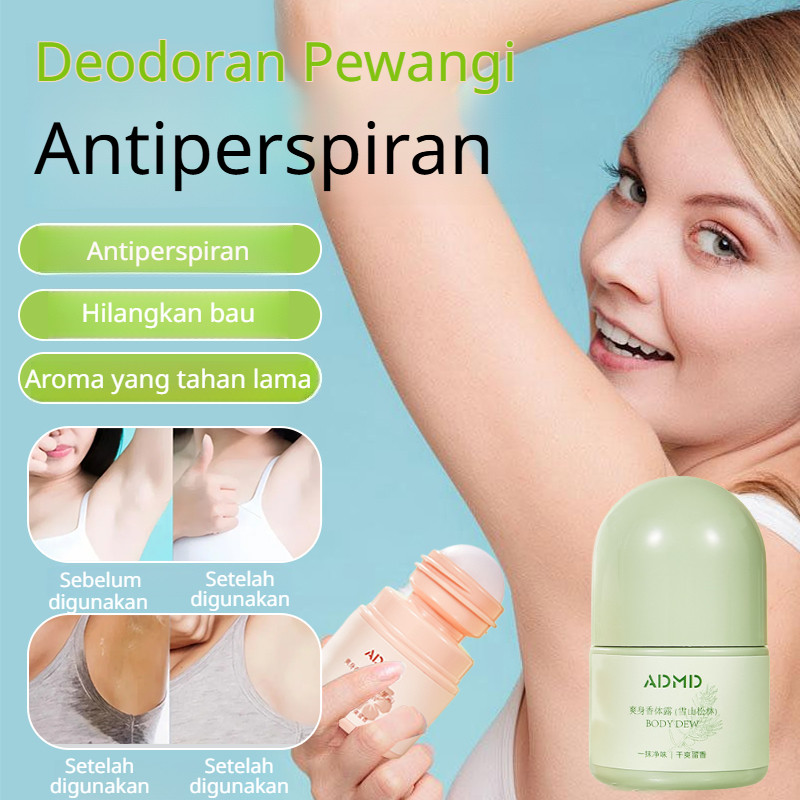 Lebih Baik dari Parfum YH Deodorant Roll-On Portable/Antiperspirant Tahan Lama/Ekstrak Lidah Buaya/D