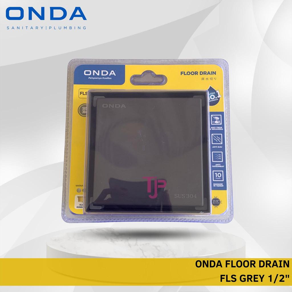 ONDA Saringan Lubang Kamar Mandi ONDA FLS SUS Grey 2"