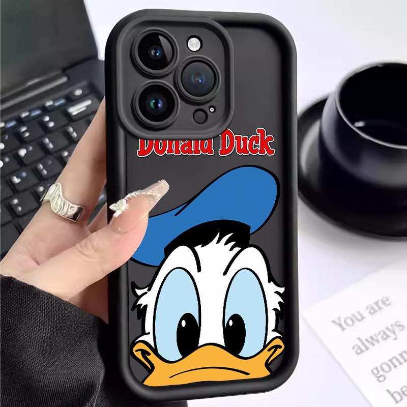 Casing OPPO Reno5 4G 5G Reno3 Reno4 F Lite K Z Reno6 Case Slikon Shockproof Kartun Donald Duck Softc