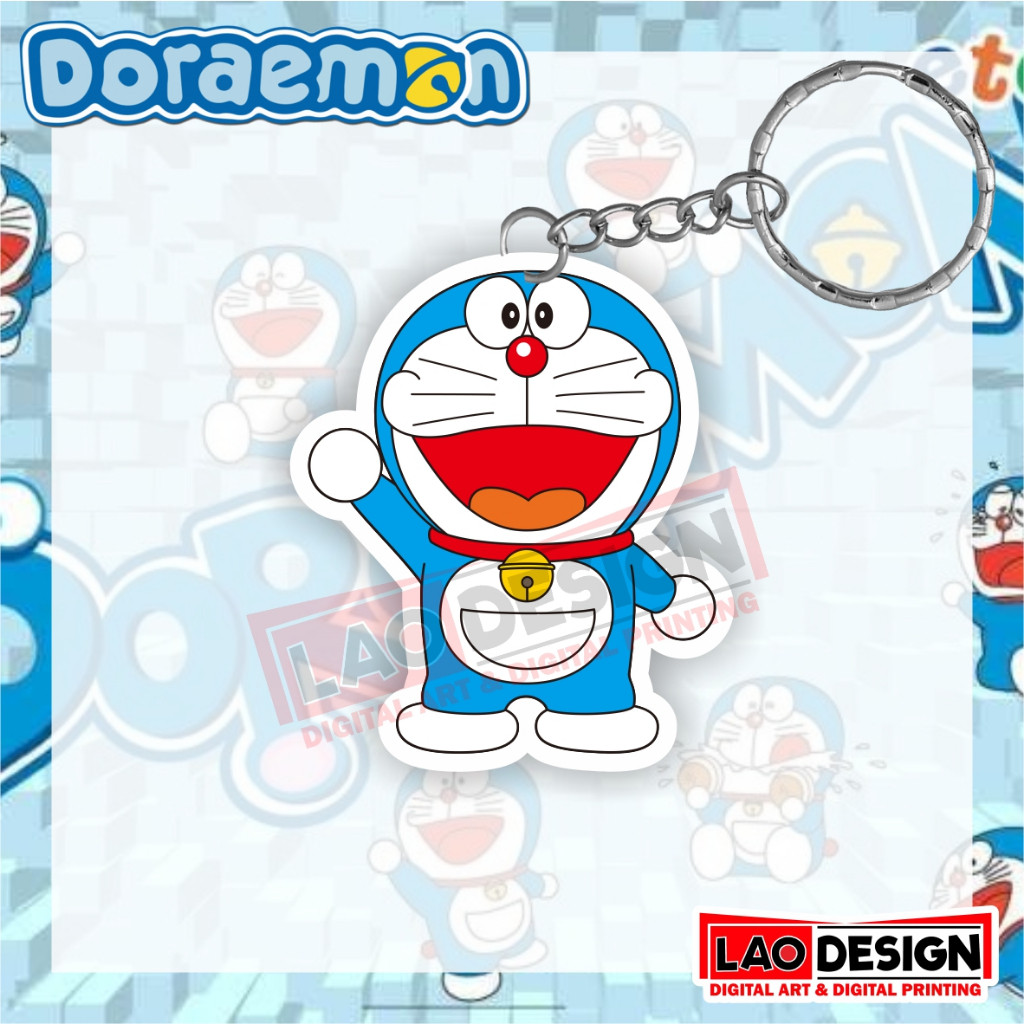 Gantungan Kunci Doraemon/Ganci Doraemon/Doraemon/Gantungan Kunci Akrilik