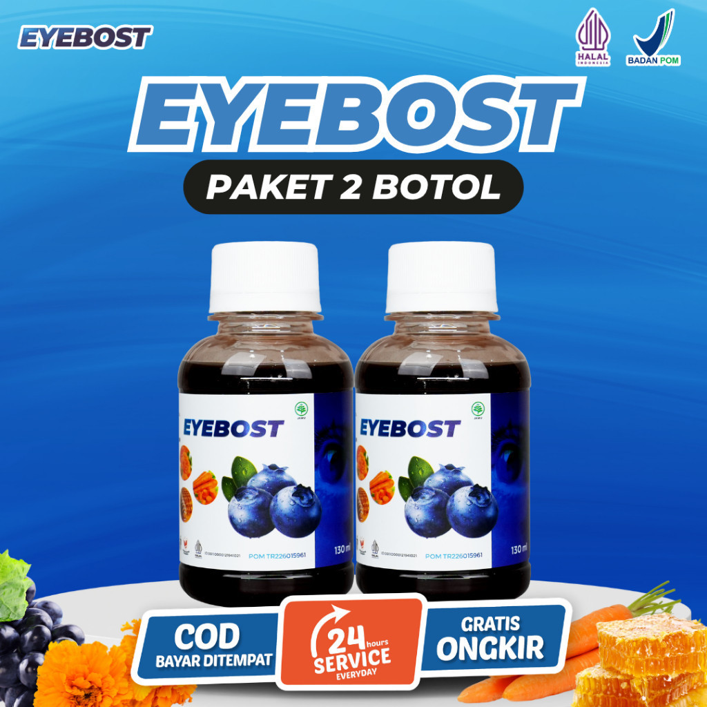MADU EYEBOST - Eyebost Vitamin Mata Original Paket 1 Botol