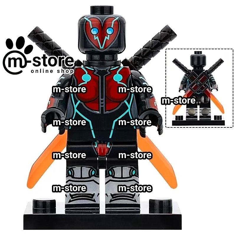 mainan edukasi deadpool wolverine karakter deadpool 2099