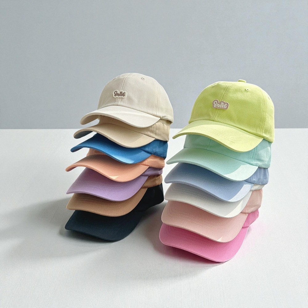 Bambino - Topi Baseball Anak Perempuan Sweet Topi Anak Cewek Usia 2 - 8 Tahun Korean Fashion