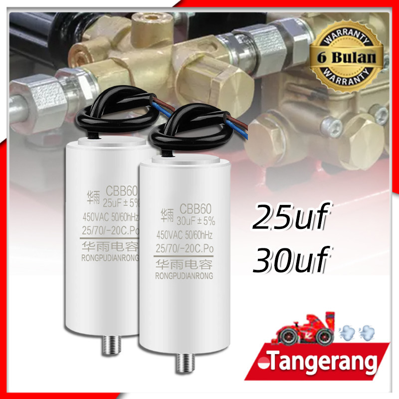 Kapasitor Kompresor 25uf 30uf / Kapasitor Kompresor Listrik / Kapasitor Cbb60