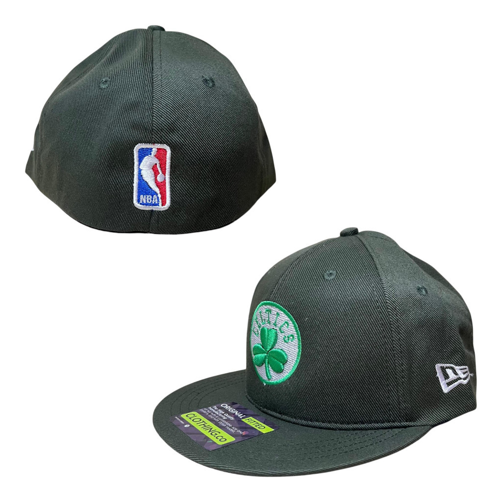 Topi Keren Topi Pria Snapback Hip-hop CELTICS model Build Up/Built Up Bahan Tebal Logo Bordir CELTIC