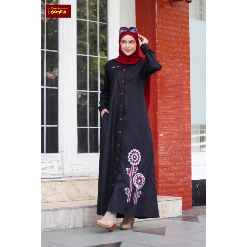 Promo Hits Abaya Dannis/Gamis Dannis/Abaya Dewasa/Gamis Dewasa/Abaya Muslim/Gamis Muslim