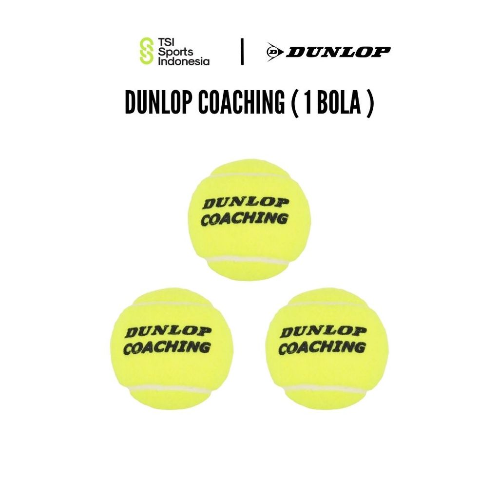 Bola Tenis Dunlop Coaching / Dunlop Training Balls / Satuan