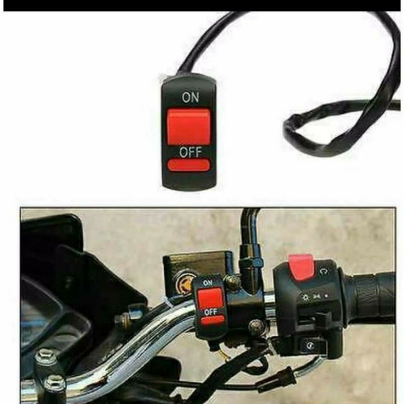 JQR_VARIASI SAKLAR ON OFF STANG UNIVERSAL TOMBOL ON OFF UNIVERSAL UNTUK SEMUA JENIS MOTOR