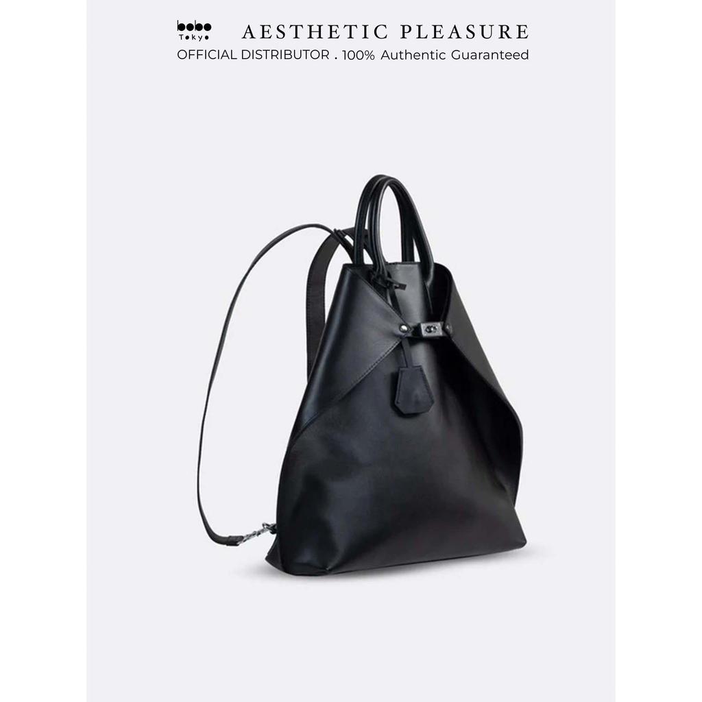 AESTHETIC PLEASURE - Closer Backpack - 100% Leather Bag | Minimalist Clean Design | Local Made | Lif