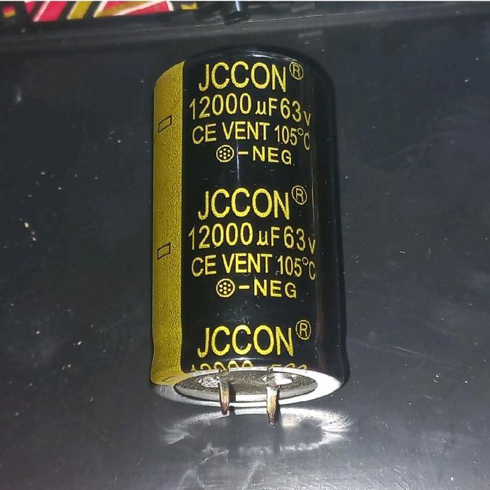 elko elco JCCON original Taiwan 63v 12000uf 63 v 12000 uf volt 63volt 63vol 12.000uf 1