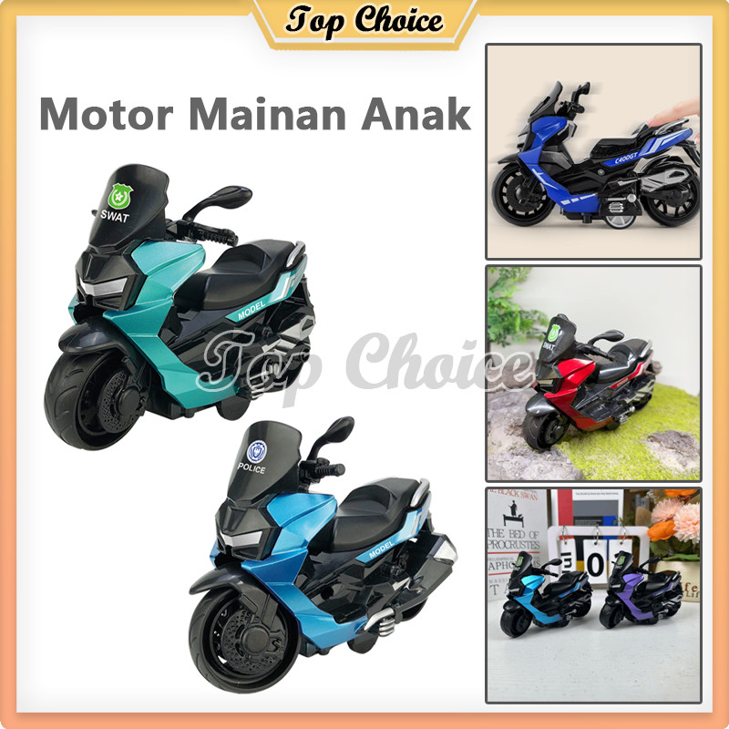 Mainan Anak Tunggang Motor / Motor Mainan Anak Inersia